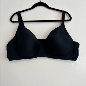 Leading Lady Black Seamless Bra - size 50B